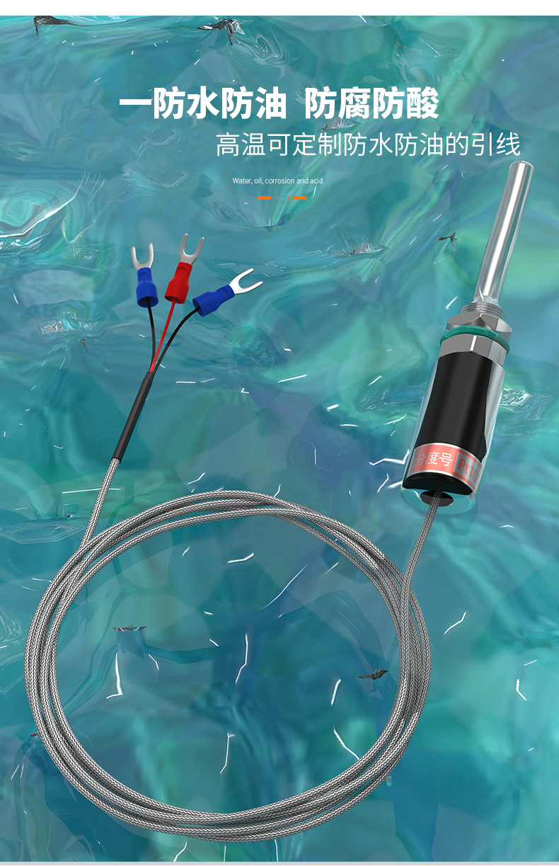 PT100溫度傳感器13_http://m.huangmao888.com_溫度儀表_第9張